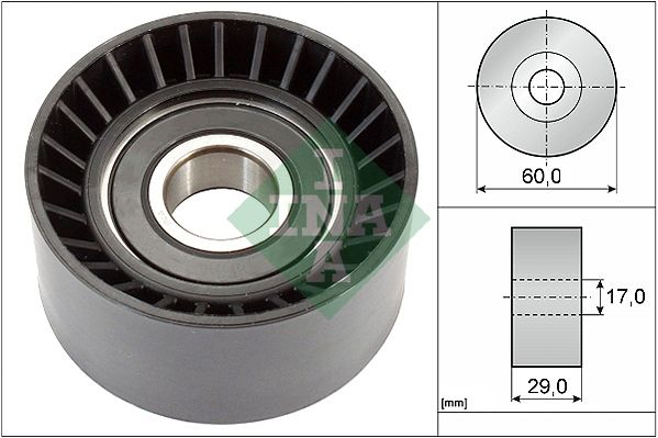 WILMINK GROUP Паразитный / ведущий ролик, поликлиновой ремень WG1252910